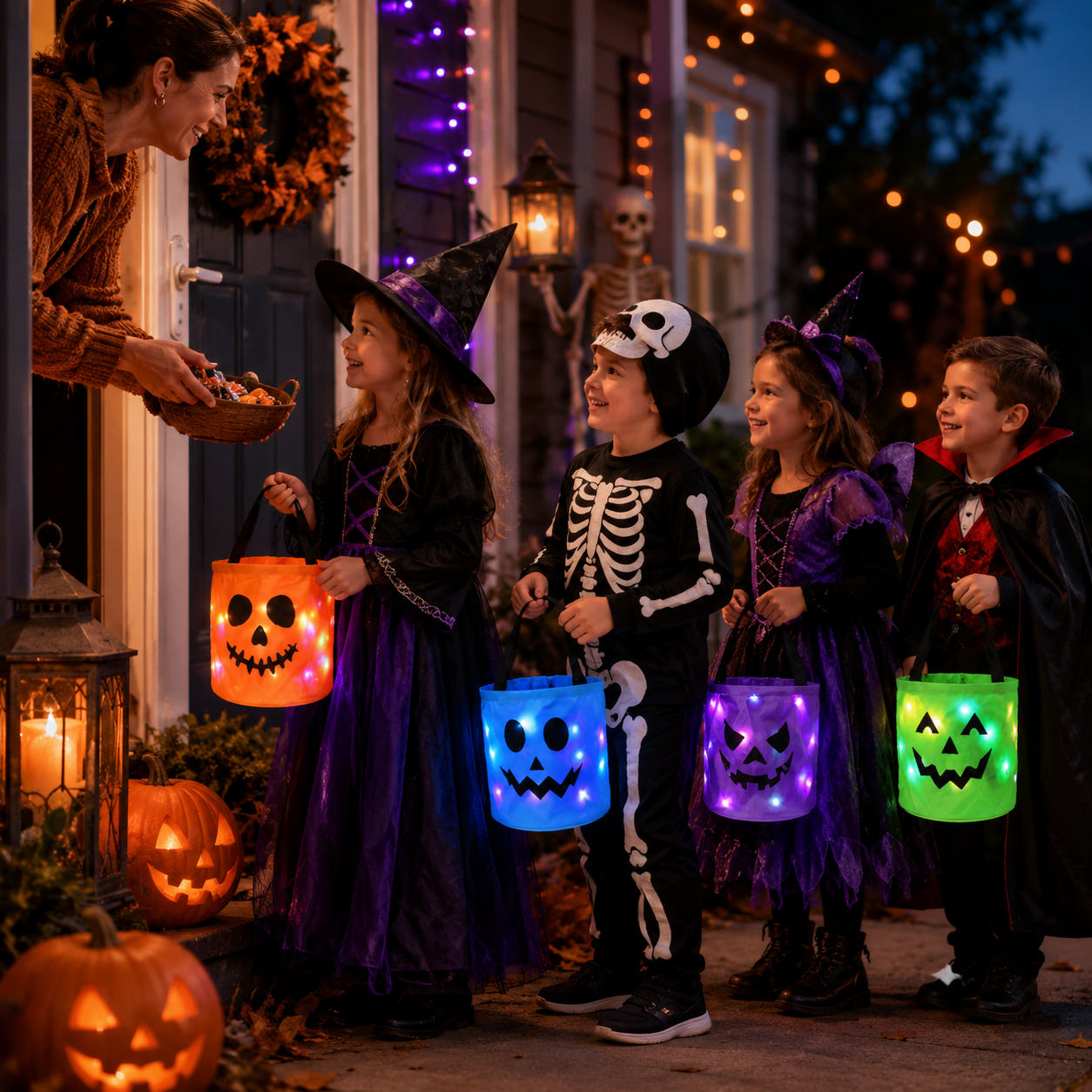 🎃 Turn Trick-or-Treating Into a Glowing Halloween Adventure! ✨