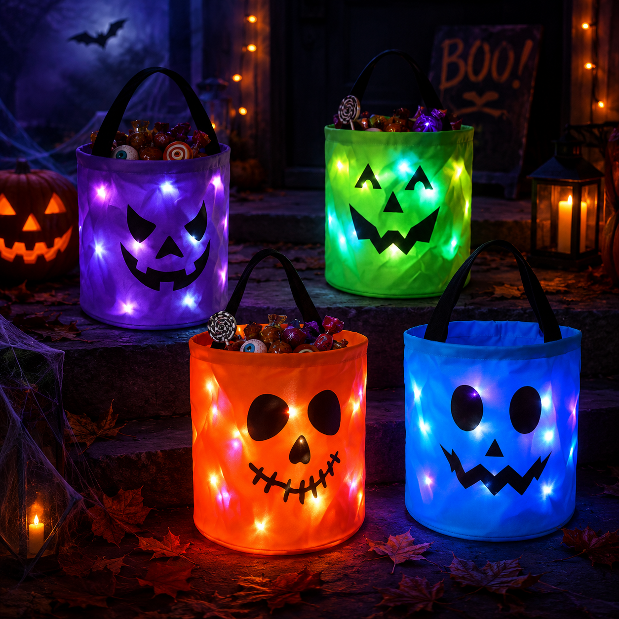 🎃 Turn Trick-or-Treating Into a Glowing Halloween Adventure! ✨