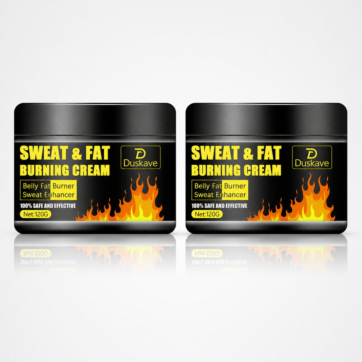 Duskave™ Sweat & Fat Burning Cream – Warming Body Gel for Belly, Waist & Thighs