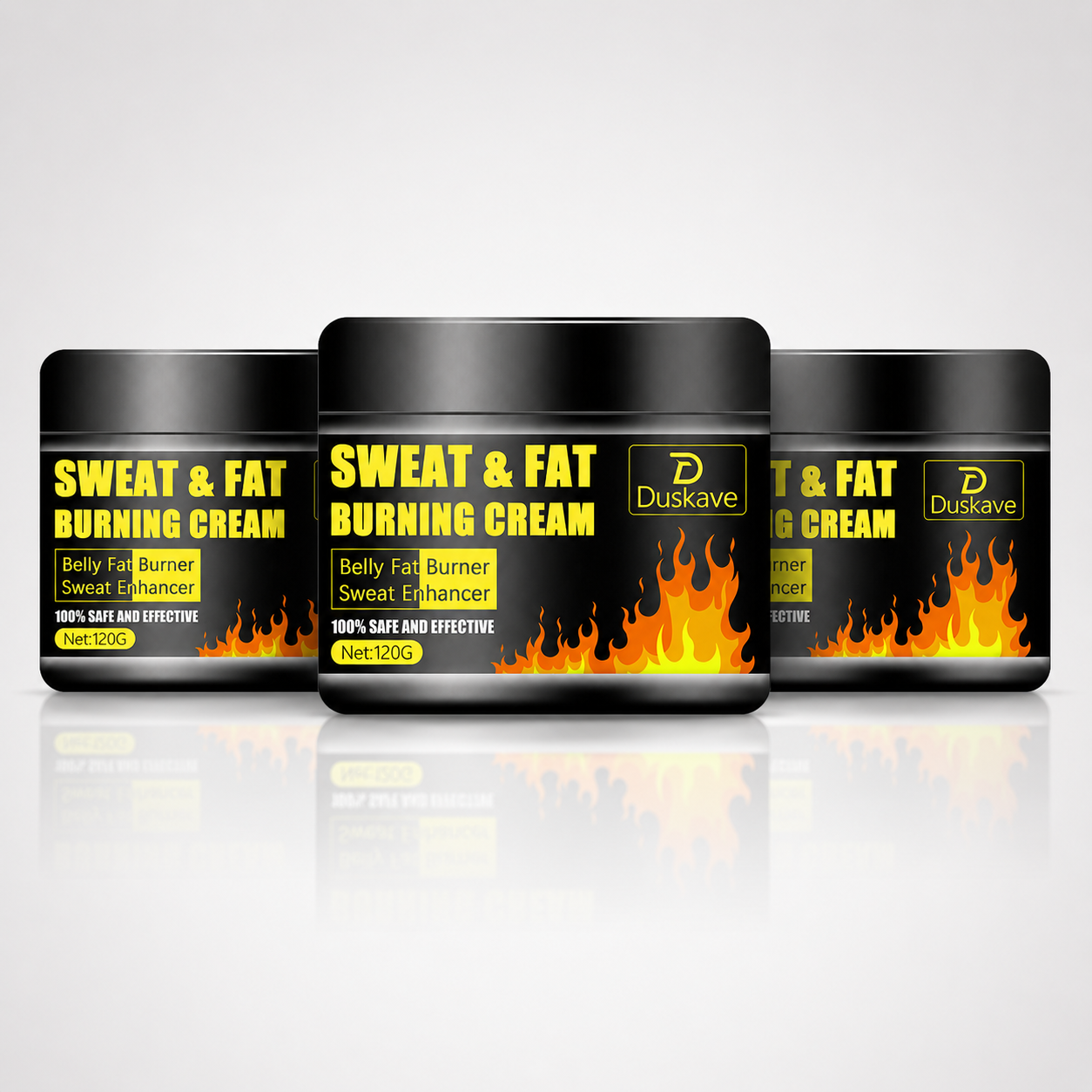 Duskave™ Sweat & Fat Burning Cream – Warming Body Gel for Belly, Waist & Thighs