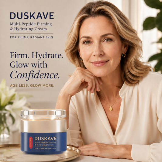 Duskave Age-Defying Multi-Peptide Face Cream – Firm, Plump & Restore Youthful-Looking Skin