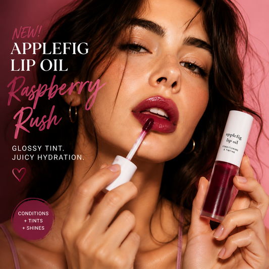 Apple Lip Oil Gloss – Plumping Hydration Lip Gloss, Non-Sticky Glass Shine, Long Lasting Moisturized Lips