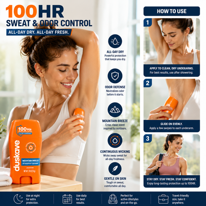 100HR Maximum Protection Antiperspirant – Mountain Breeze | Duskave