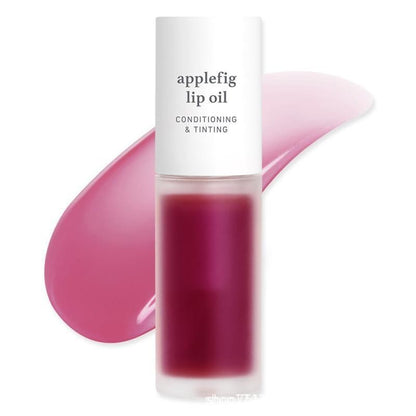 Apple Lip Oil Gloss – Plumping Hydration Lip Gloss, Non-Sticky Glass Shine, Long Lasting Moisturized Lips