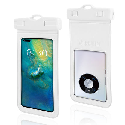 Universal Waterproof Phone Pouch with Touchscreen & Secure Lock for Swimming, Beach & Travel