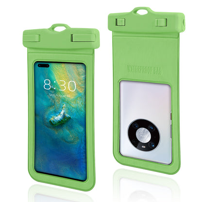 Universal Waterproof Phone Pouch with Touchscreen & Secure Lock for Swimming, Beach & Travel