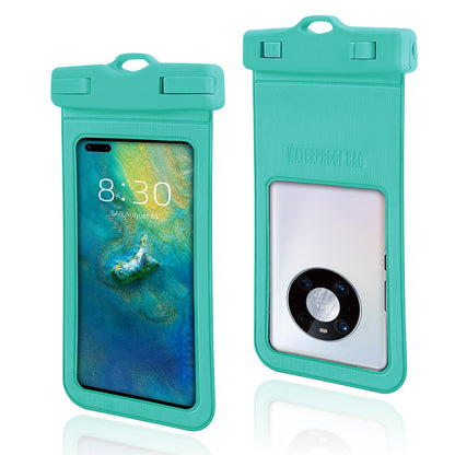 Universal Waterproof Phone Pouch with Touchscreen & Secure Lock for Swimming, Beach & Travel
